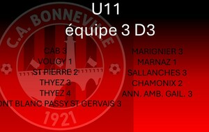 U11 équipe 3 D3