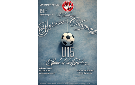 ⚽ Challenge Hossem Chagoubi – U15