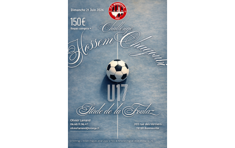 ⚽ Challenge Hossem Chagoubi – U17
